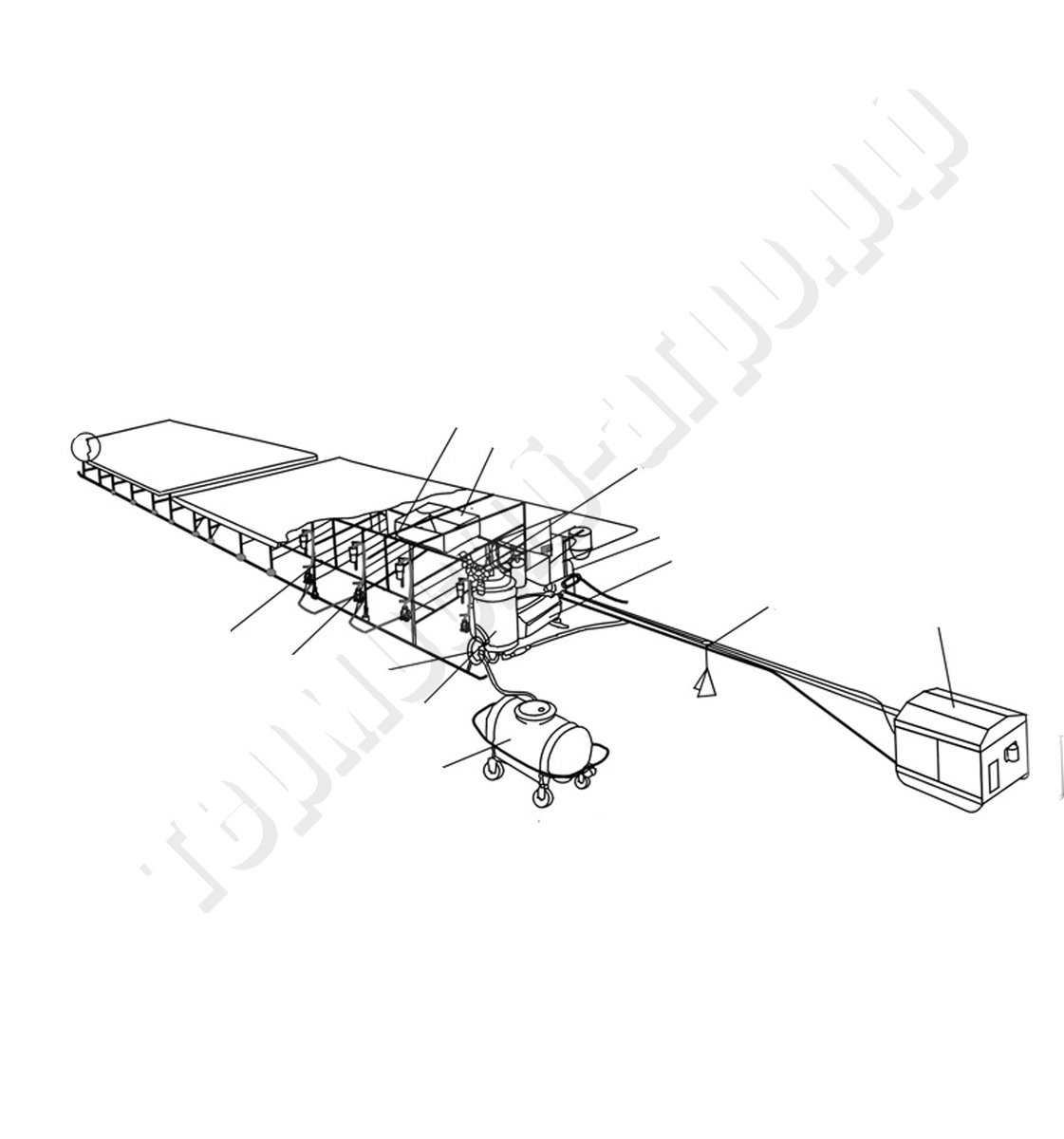 Установка доильная УДС-3Б(молокопровод)